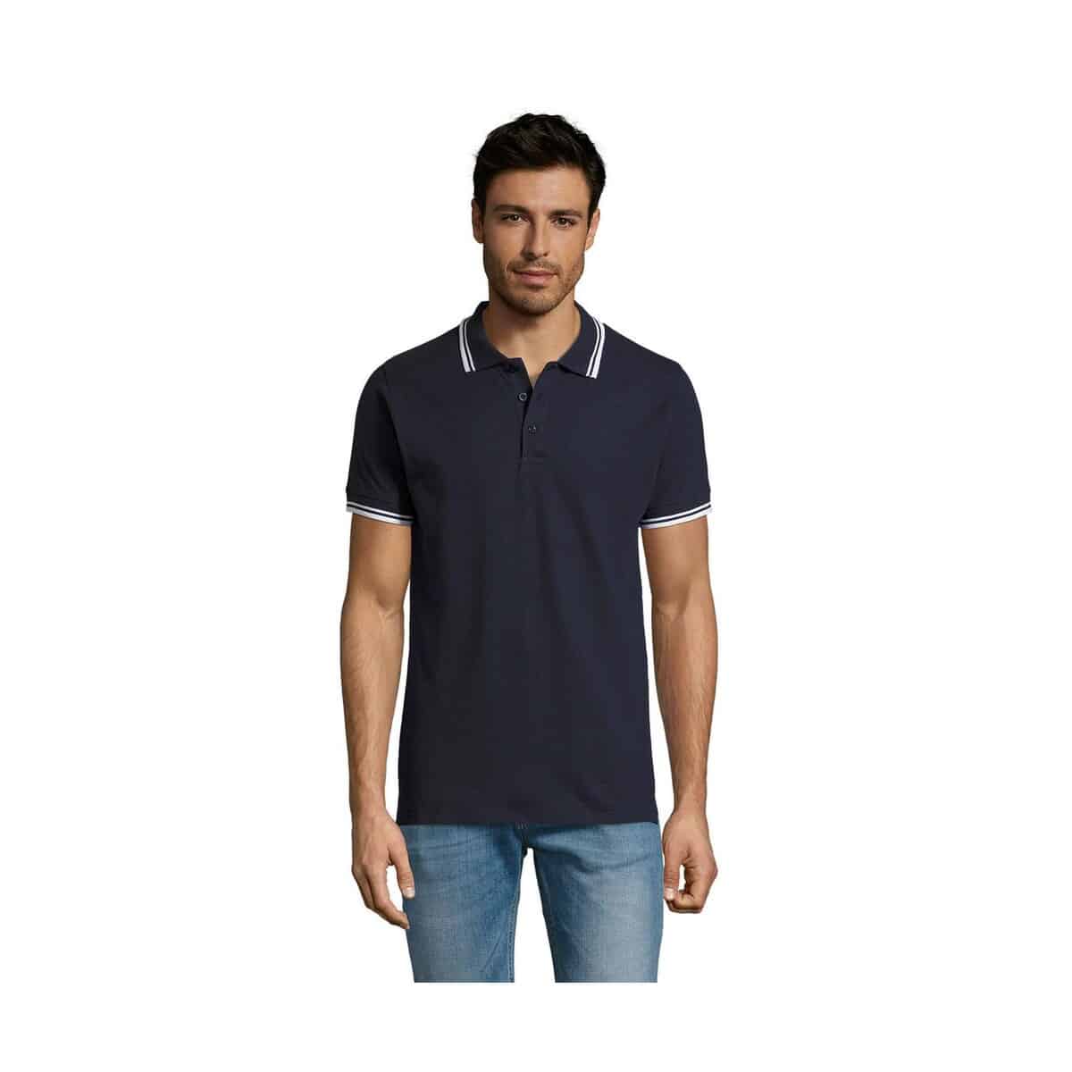 Koszulki polo z logo – pasadena męskie polo 200g pasadena men s00577-fw PASADENA męskie polo 200g PASADENA MEN s00577-fw