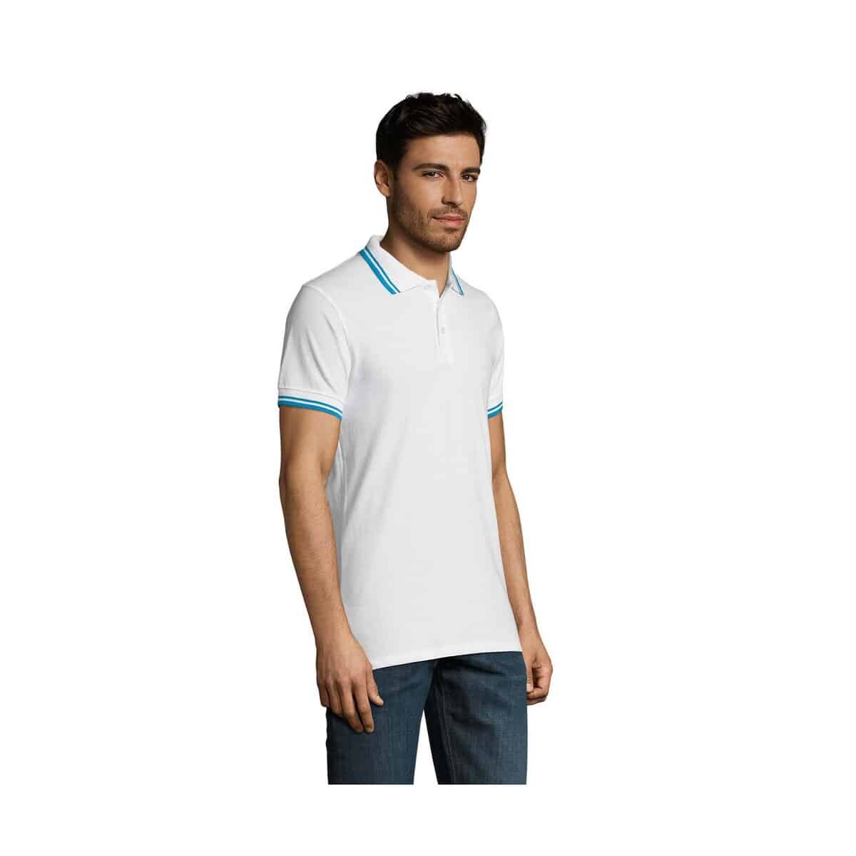 Koszulki polo z logo – pasadena męskie polo 200g pasadena men s00577-qu-side PASADENA męskie polo 200g PASADENA MEN s00577-qu-side
