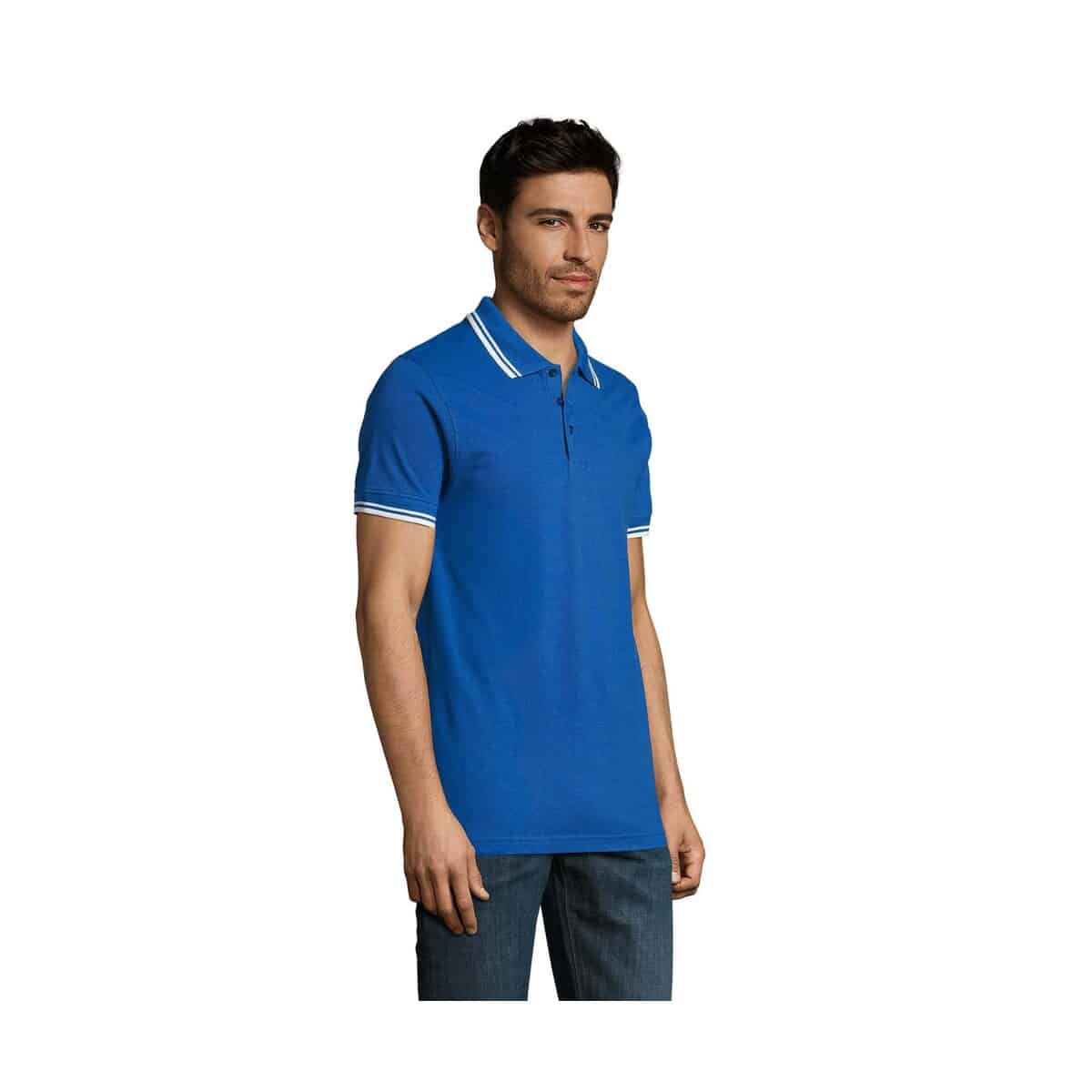 Koszulki polo z logo – pasadena męskie polo 200g pasadena men s00577-rw-side PASADENA męskie polo 200g PASADENA MEN s00577-rw-side