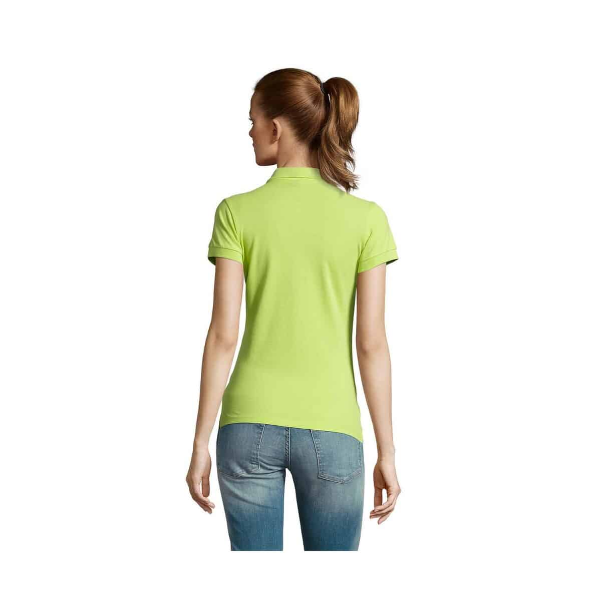 Koszulki polo z logo – passion damskie polo 170g passion s11338-ag-back PASSION Damskie POLO 170g PASSION s11338-ag-back