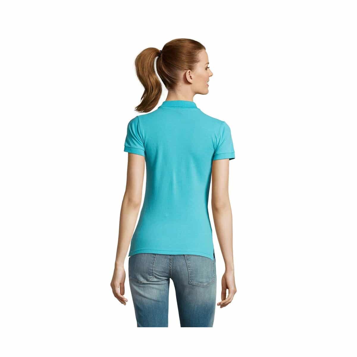 Koszulki polo z logo – passion damskie polo 170g passion s11338-al-back PASSION Damskie POLO 170g PASSION s11338-al-back