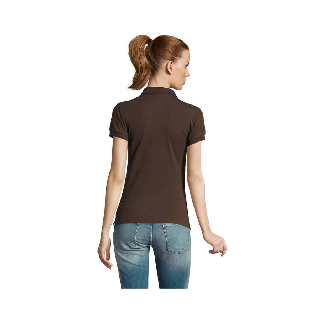 Koszulki polo z logo – passion damskie polo 170g passion s11338-ch-back PASSION Damskie POLO 170g PASSION s11338-ch-back