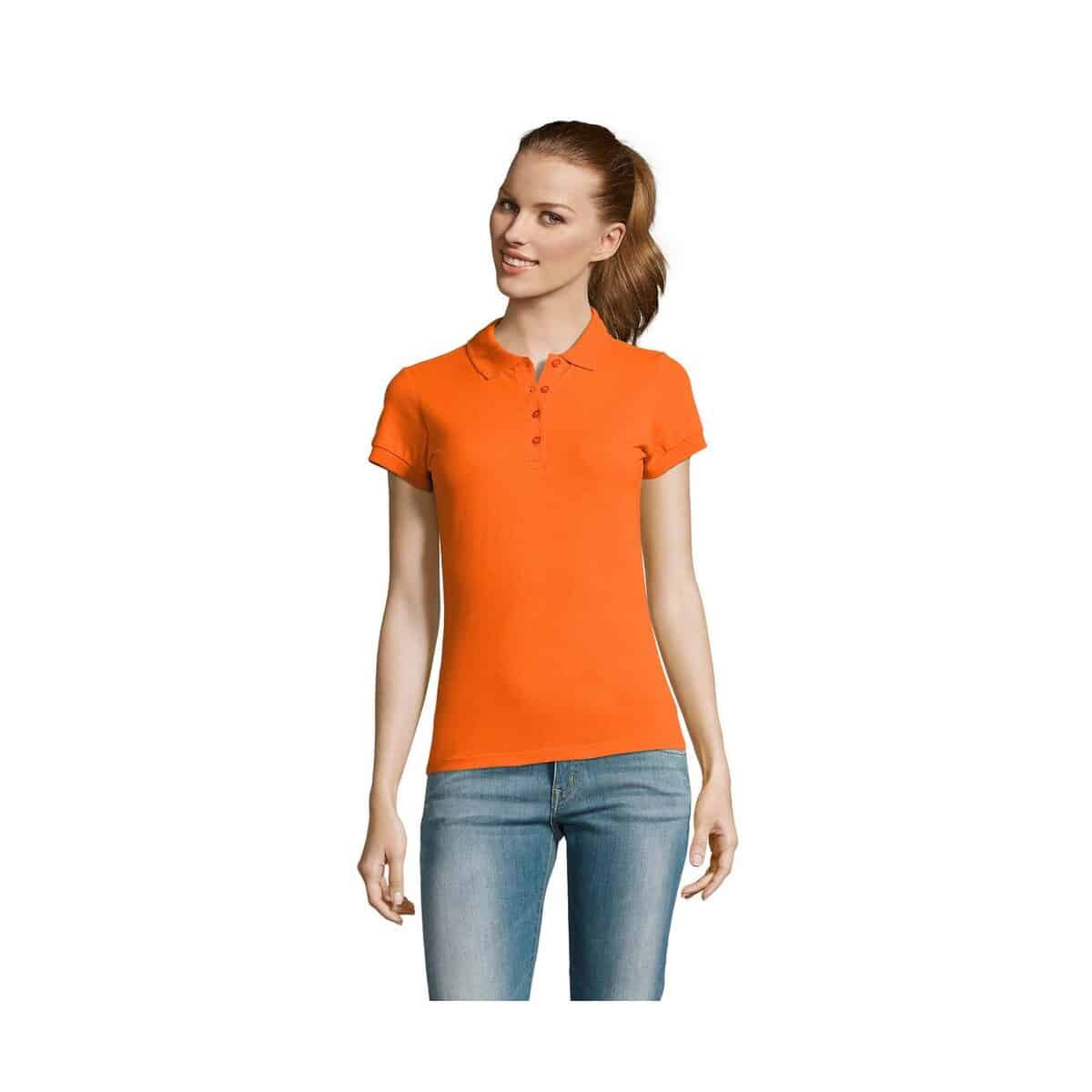 Koszulki polo z logo – passion damskie polo 170g passion s11338-or PASSION Damskie POLO 170g PASSION s11338-or