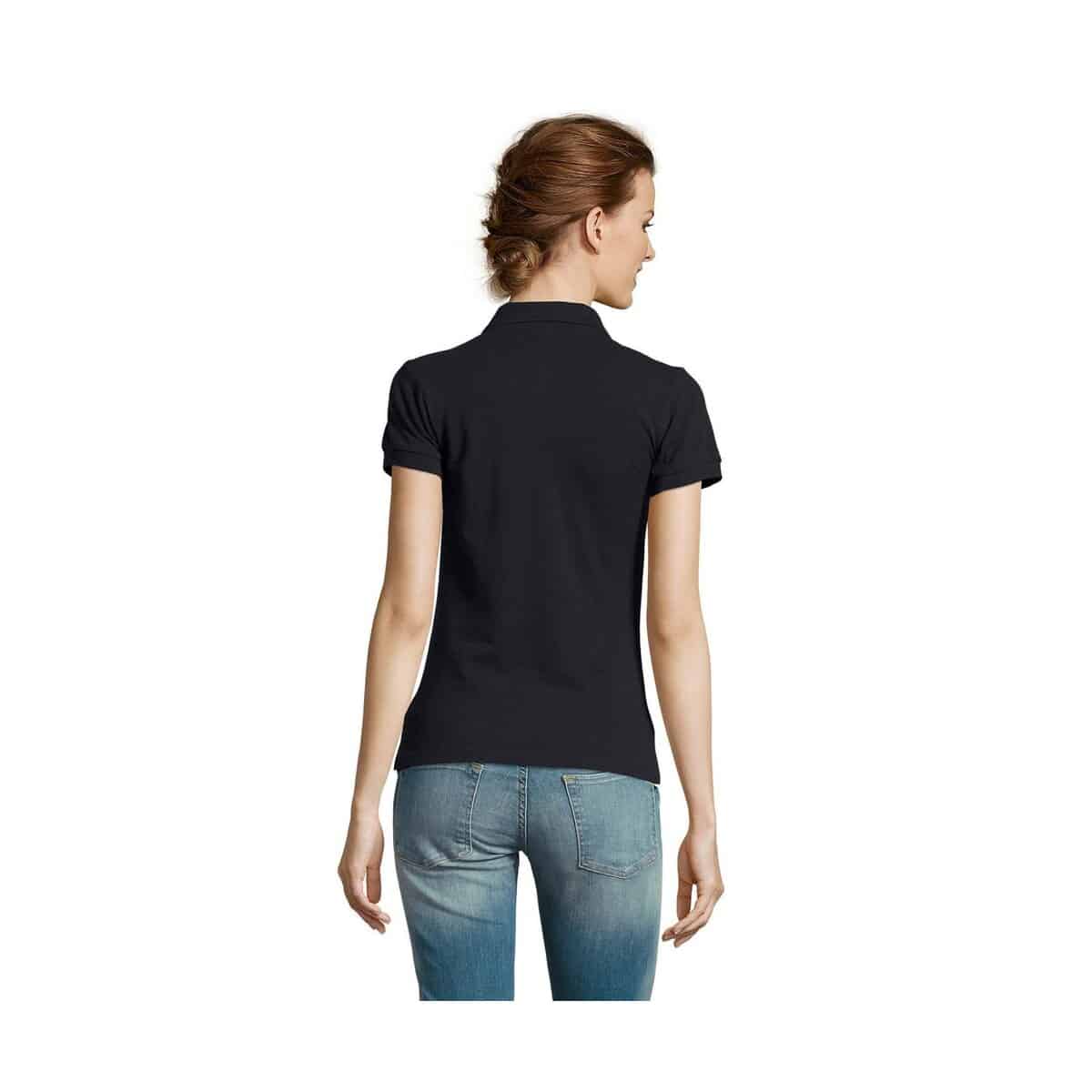 Koszulki polo z logo – people damskie polo 210g people s11310-ny-back PEOPLE Damskie POLO 210g PEOPLE s11310-ny-back