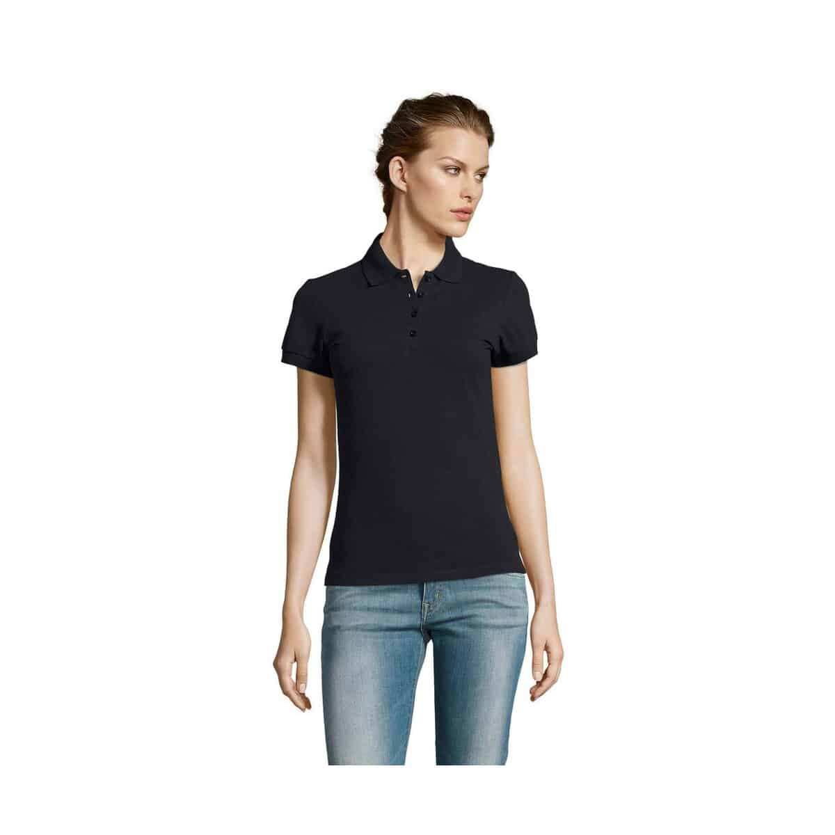 Koszulki polo z logo – people damskie polo 210g people s11310-ny PEOPLE Damskie POLO 210g PEOPLE s11310-ny