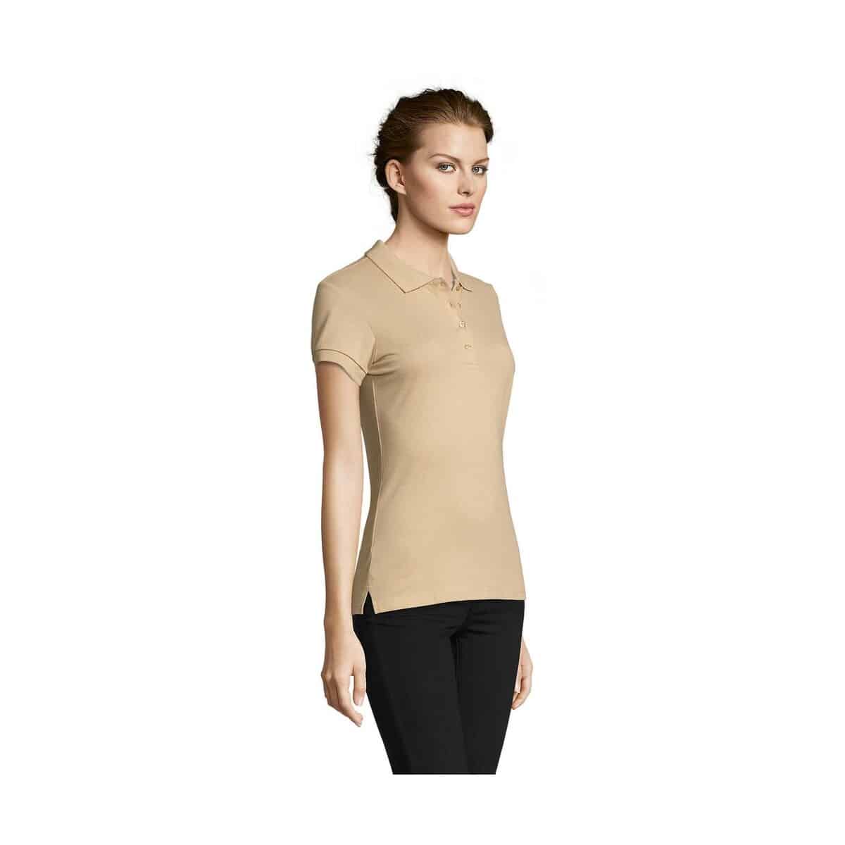 Koszulki polo z logo – people damskie polo 210g people s11310-sa-side PEOPLE Damskie POLO 210g PEOPLE s11310-sa-side