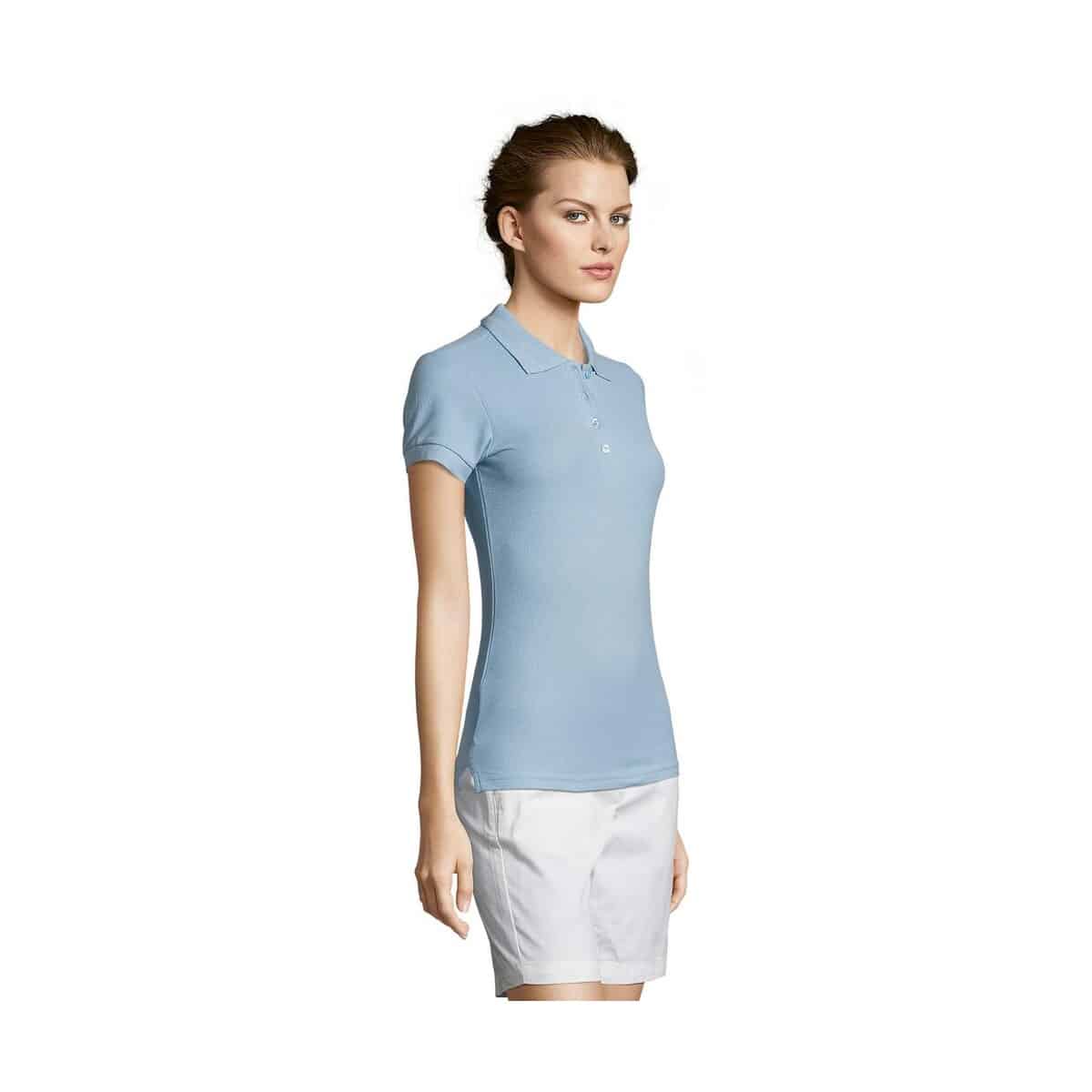 Koszulki polo z logo – people damskie polo 210g people s11310-sp-side PEOPLE Damskie POLO 210g PEOPLE s11310-sp-side