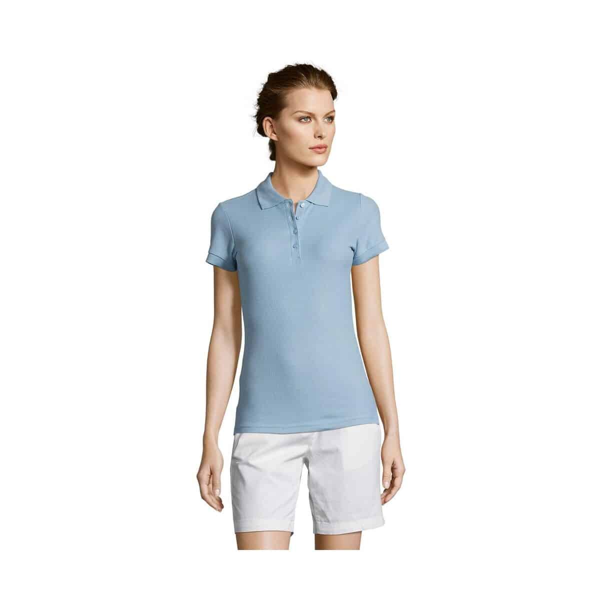 Koszulki polo z logo – people damskie polo 210g people s11310-sp PEOPLE Damskie POLO 210g PEOPLE s11310-sp