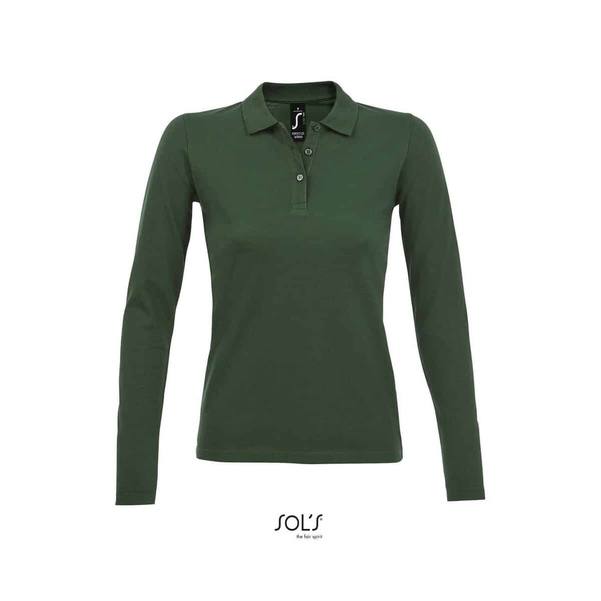 Koszulki polo z logo – perfect damskie lsl polo180 perfect lsl women s02083-bo PERFECT Damskie LSL POLO180 PERFECT LSL WOMEN s02083-bo