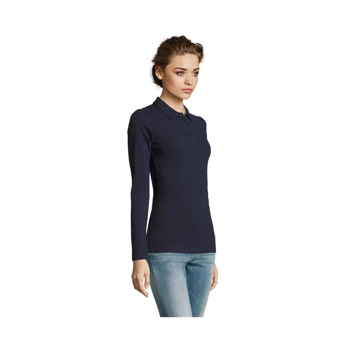 Koszulki polo z logo – perfect damskie lsl polo180 perfect lsl women s02083-fn-side PERFECT Damskie LSL POLO180 PERFECT LSL WOMEN s02083-fn-side