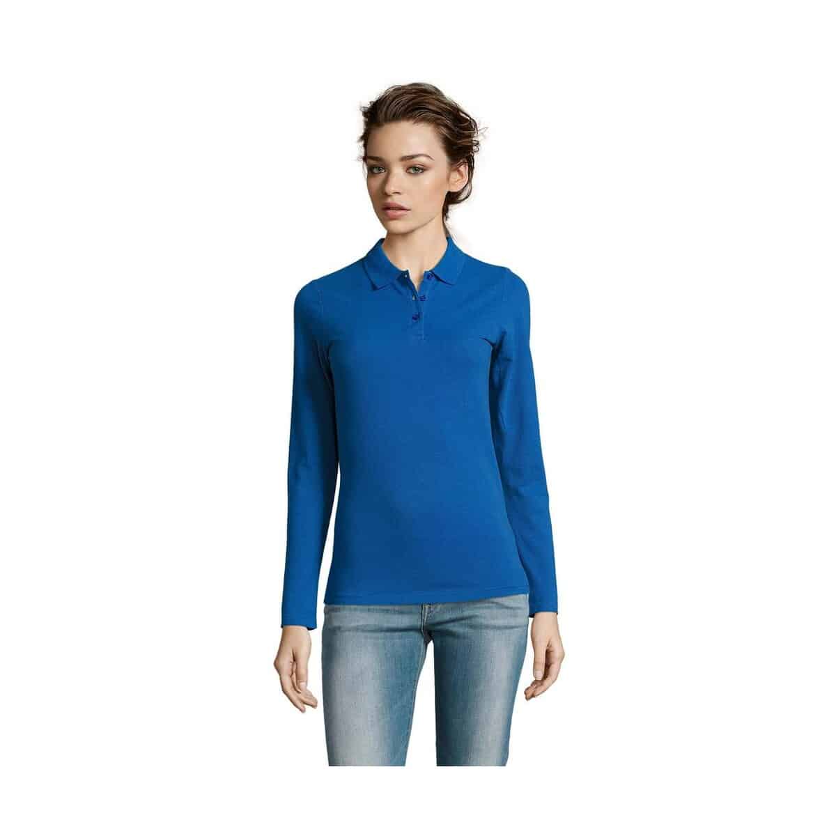 Koszulki polo z logo – perfect damskie lsl polo180 perfect lsl women s02083-rb PERFECT Damskie LSL POLO180 PERFECT LSL WOMEN s02083-rb