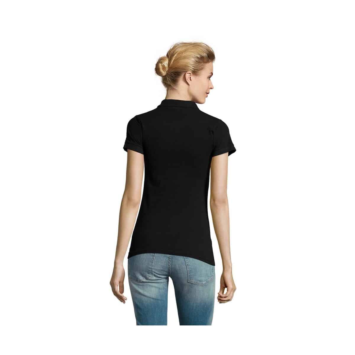 Koszulki polo z logo – perfect damskie polo 180g perfect women s11347-bk-back PERFECT Damskie POLO 180g PERFECT WOMEN s11347-bk-back