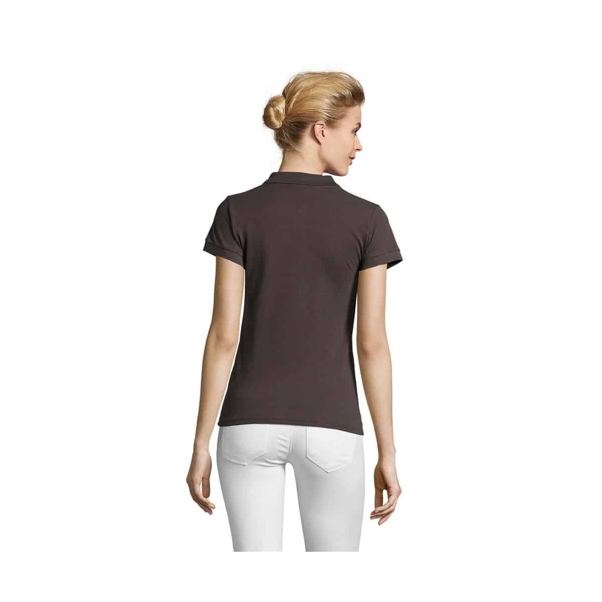 Koszulki polo z logo – perfect damskie polo 180g perfect women s11347-dg-back PERFECT Damskie POLO 180g PERFECT WOMEN s11347-dg-back