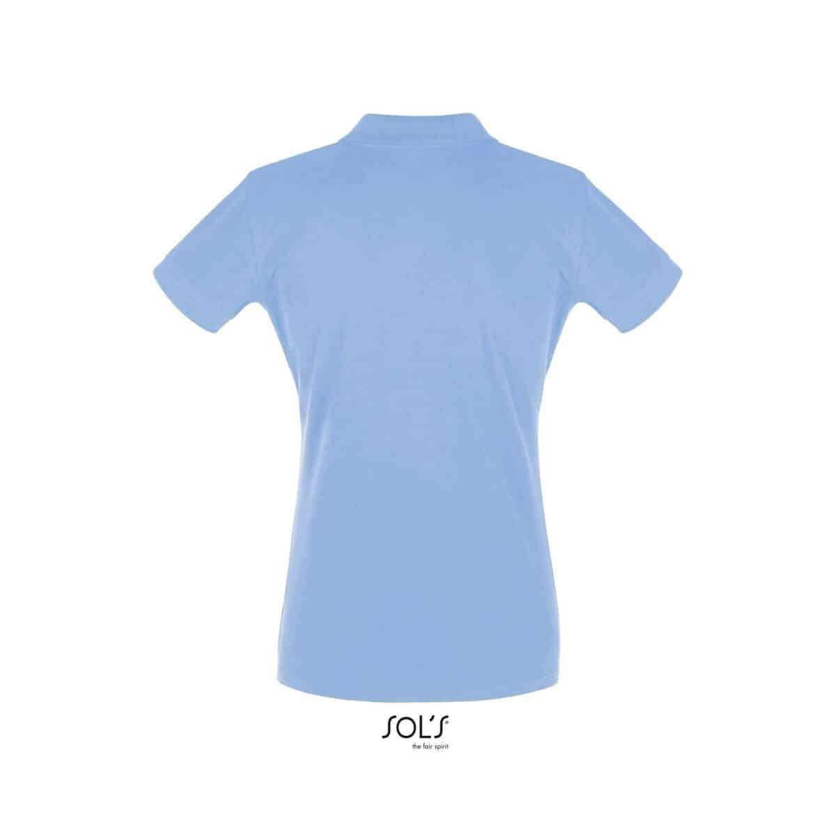 Koszulki polo z logo – perfect damskie polo 180g perfect women s11347-sp-back PERFECT Damskie POLO 180g PERFECT WOMEN s11347-sp-back