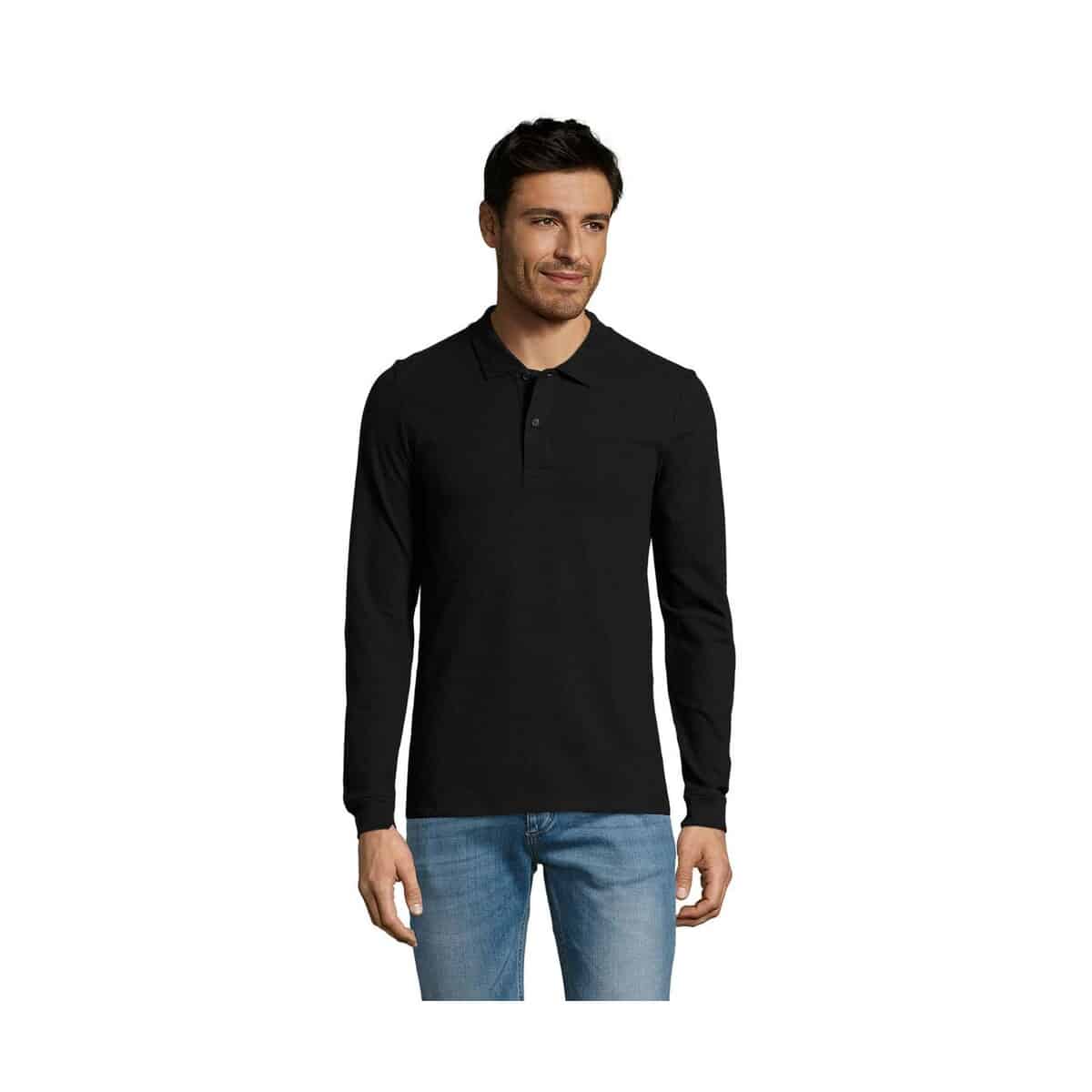 Koszulki polo z logo – perfect men lsl polo 180g perfect lsl men s02087-bk PERFECT MEN LSL POLO 180g PERFECT LSL MEN s02087-bk