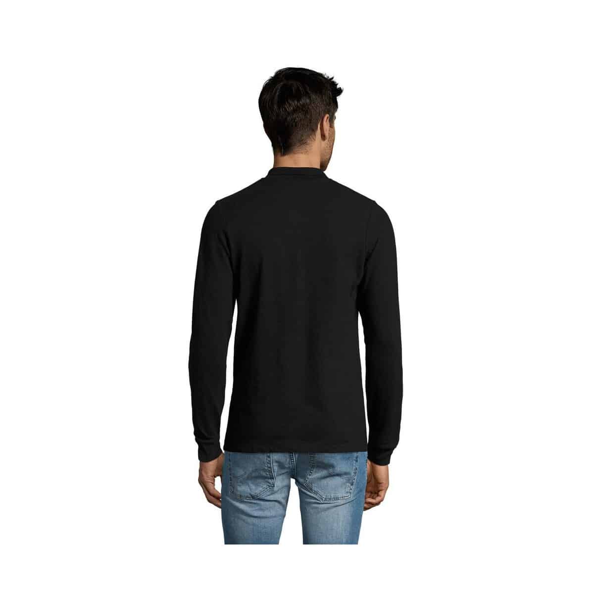 Koszulki polo z logo – perfect men lsl polo 180g perfect lsl men s02087-bk-back PERFECT MEN LSL POLO 180g PERFECT LSL MEN s02087-bk-back