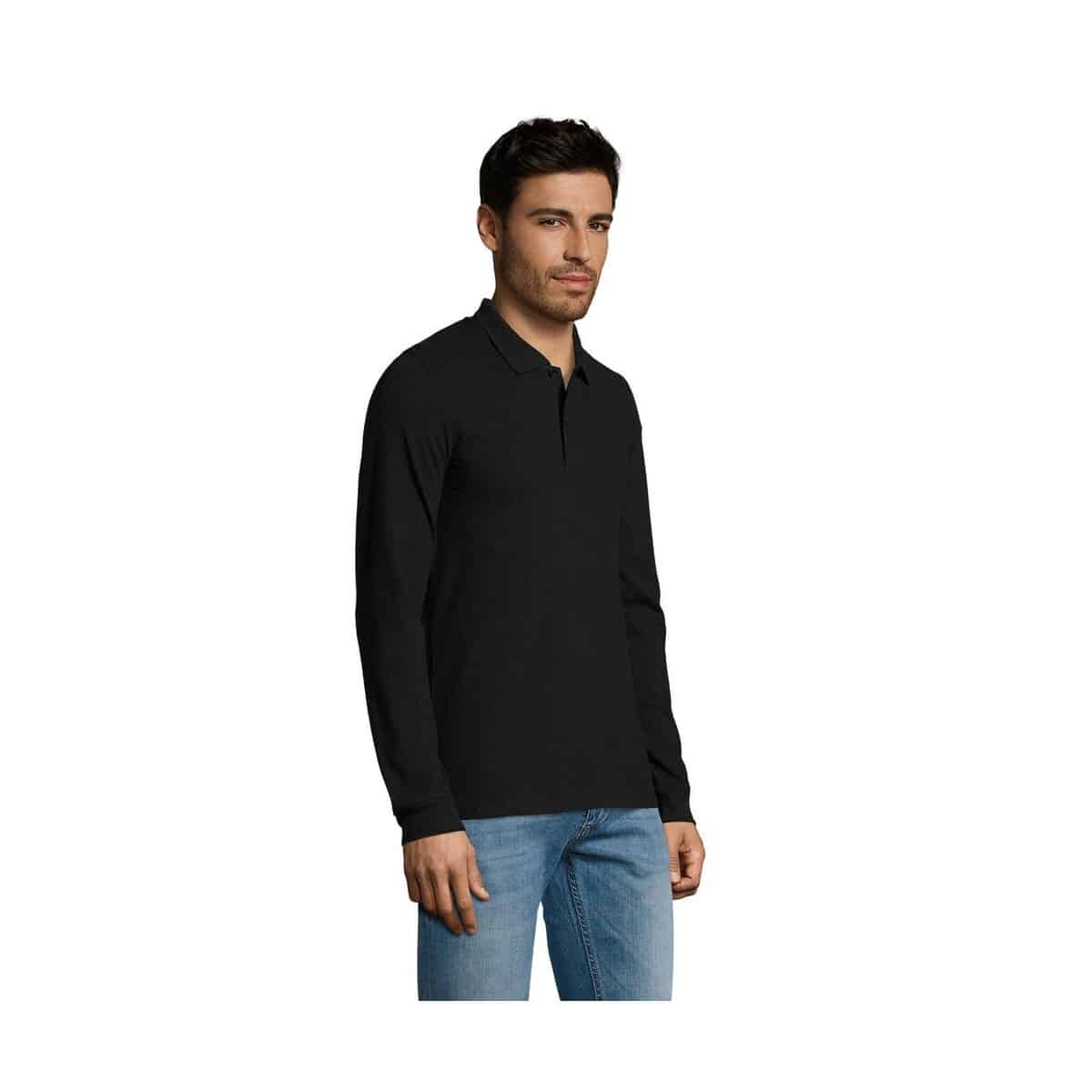 Koszulki polo z logo – perfect men lsl polo 180g perfect lsl men s02087-bk-side PERFECT MEN LSL POLO 180g PERFECT LSL MEN s02087-bk-side