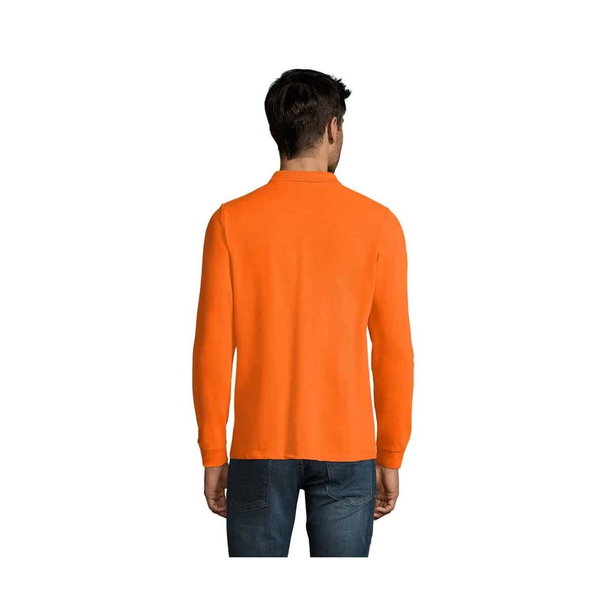 Koszulki polo z logo – perfect men lsl polo 180g perfect lsl men s02087-or-back PERFECT MEN LSL POLO 180g PERFECT LSL MEN s02087-or-back