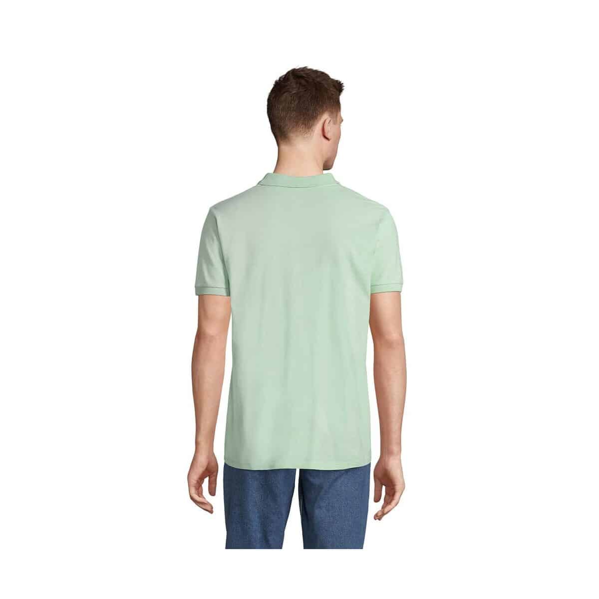 Koszulki polo z logo – planet men polo 170g planet men s03566-gn-side PLANET MEN polo 170g PLANET MEN s03566-gn-side