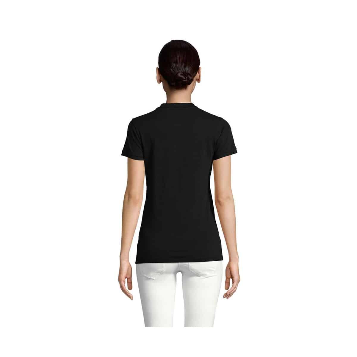 Koszulki polo z logo – planet women polo 170g planet women s03575-bk-side PLANET WOMEN polo 170g PLANET WOMEN s03575-bk-side
