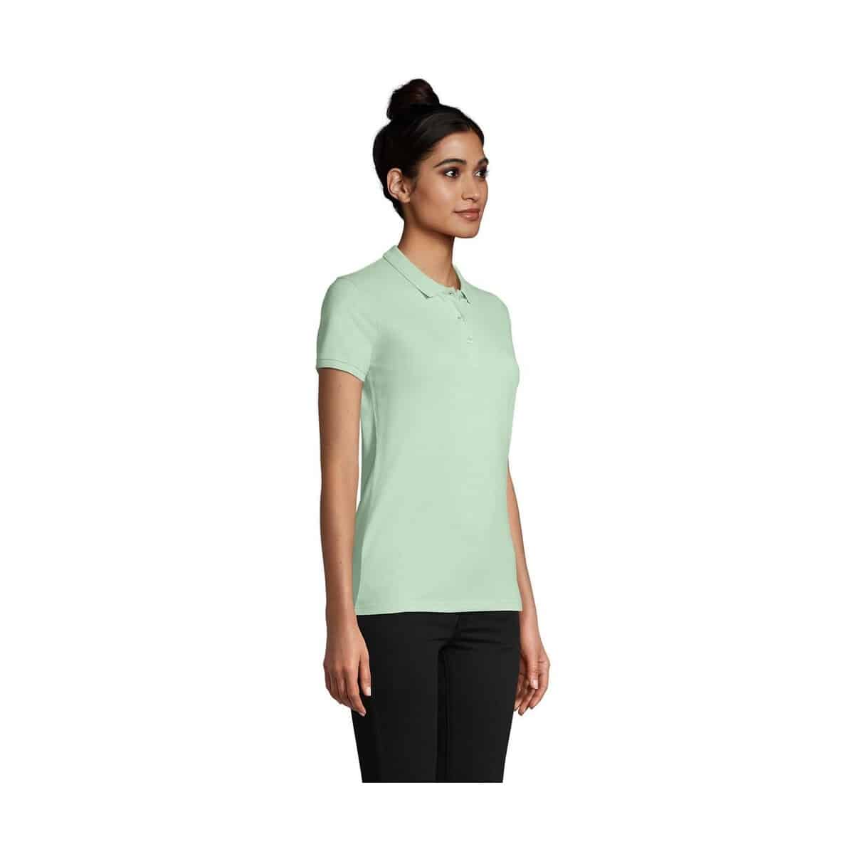 Koszulki polo z logo – planet women polo 170g planet women s03575-gn-back PLANET WOMEN polo 170g PLANET WOMEN s03575-gn-back