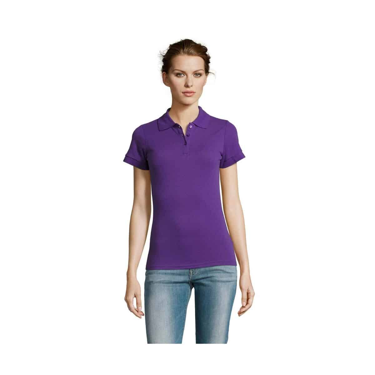 Koszulki polo z logo – prime damskie polo 200g prime women s00573-da PRIME Damskie POLO 200g PRIME WOMEN s00573-da