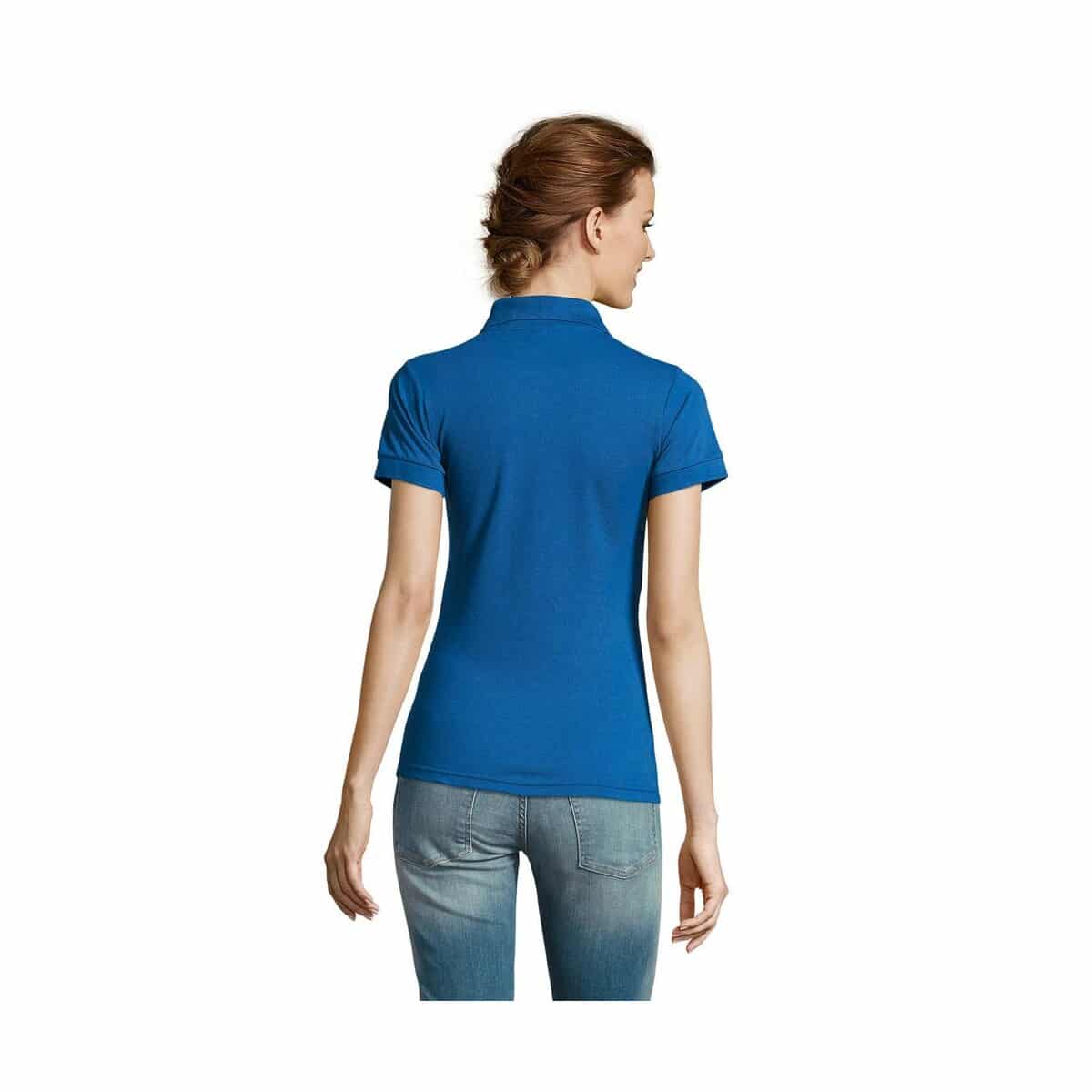 Koszulki polo z logo – prime damskie polo 200g prime women s00573-rb-back PRIME Damskie POLO 200g PRIME WOMEN s00573-rb-back