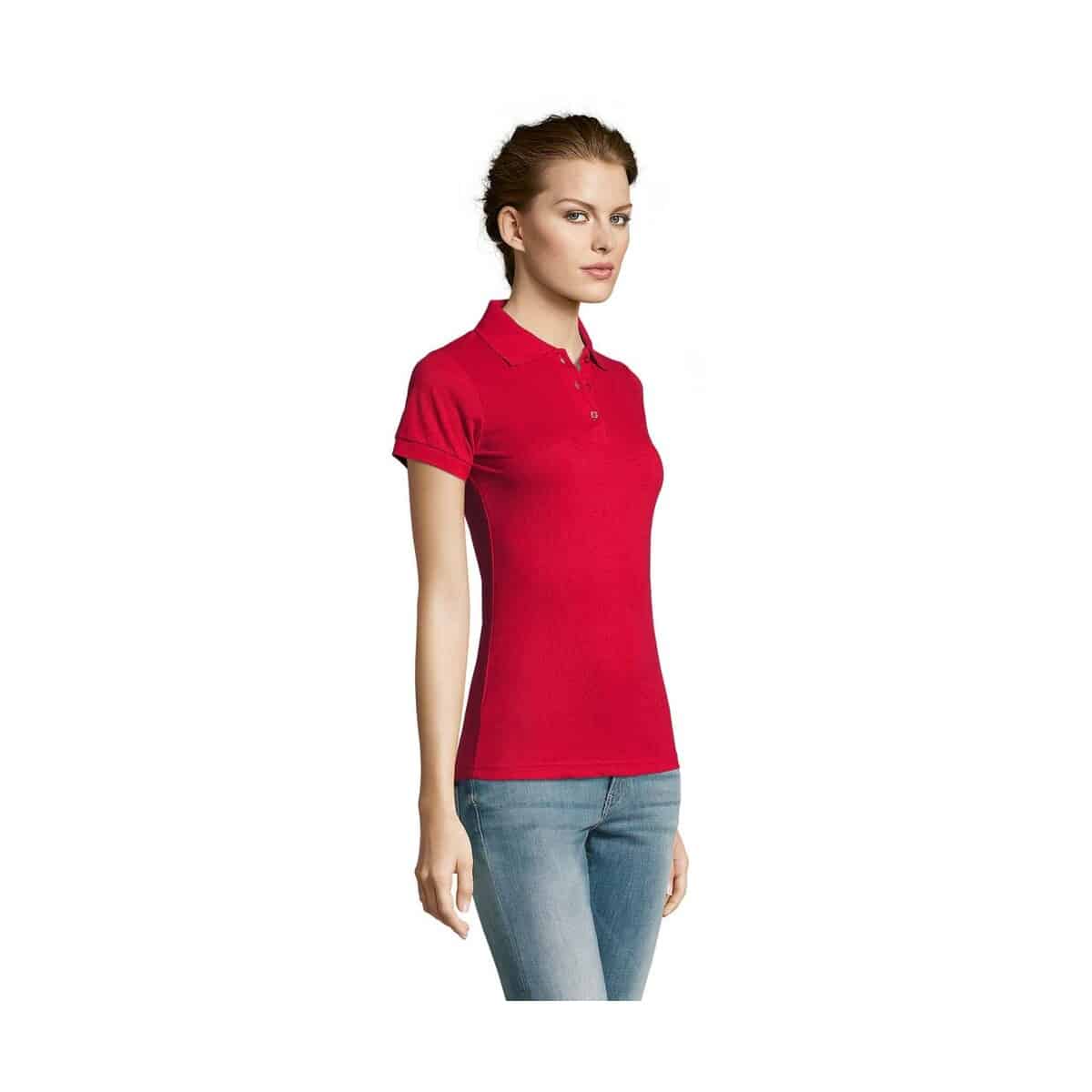 Koszulki polo z logo – prime damskie polo 200g prime women s00573-rd-side PRIME Damskie POLO 200g PRIME WOMEN s00573-rd-side