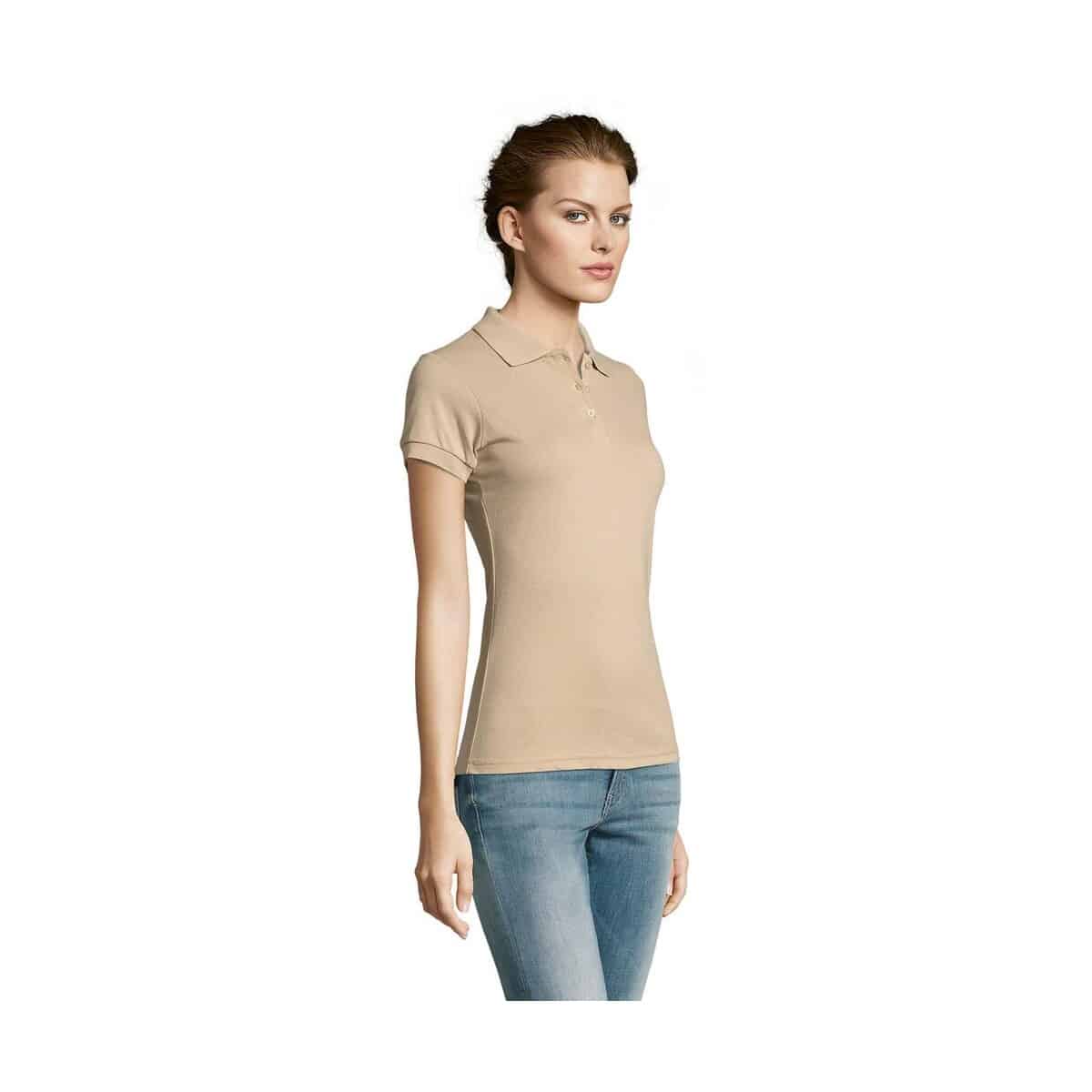 Koszulki polo z logo – prime damskie polo 200g prime women s00573-sa-side PRIME Damskie POLO 200g PRIME WOMEN s00573-sa-side