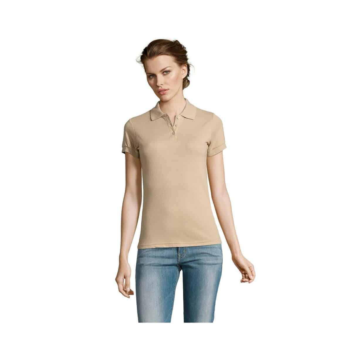 Koszulki polo z logo – prime damskie polo 200g prime women s00573-sa PRIME Damskie POLO 200g PRIME WOMEN s00573-sa