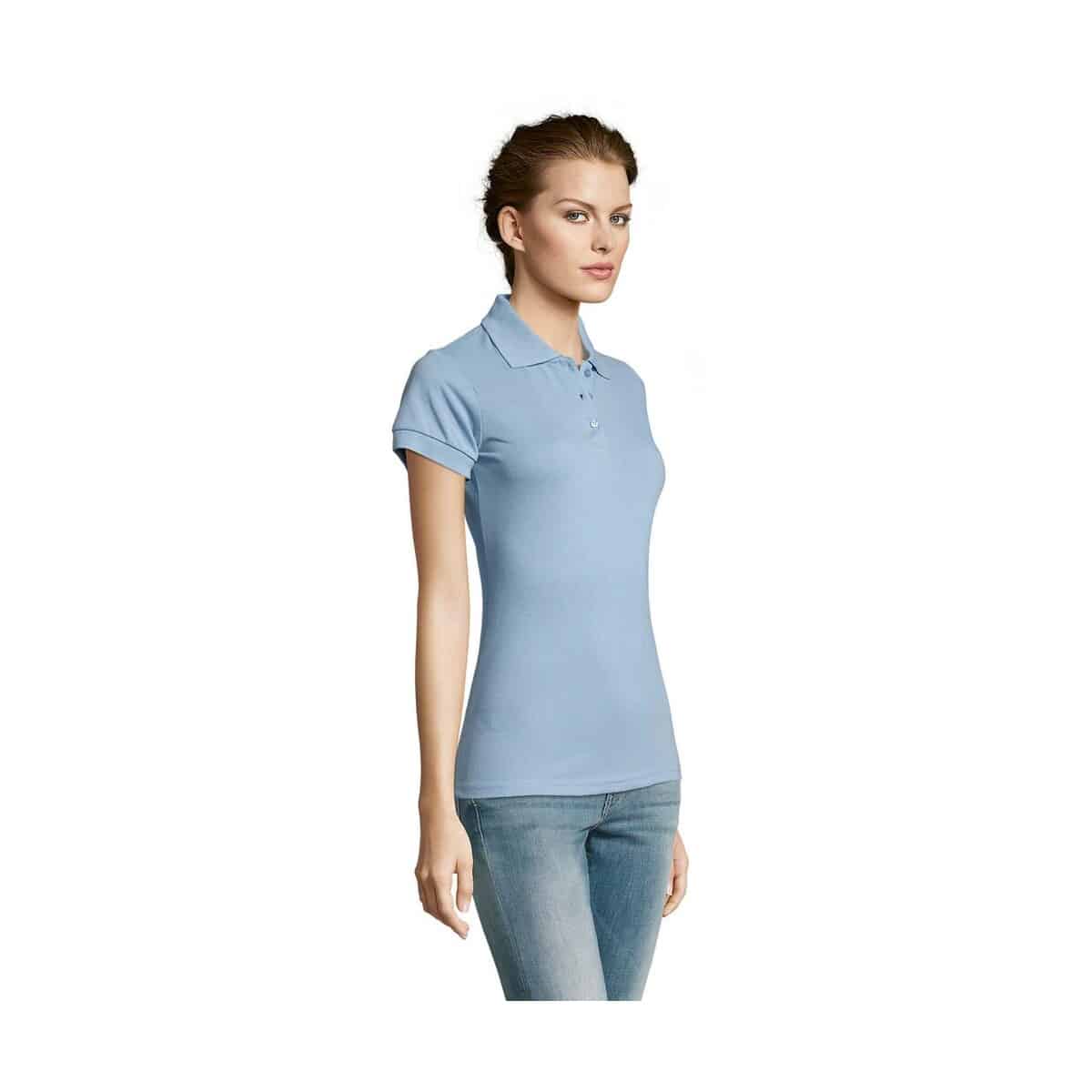 Koszulki polo z logo – prime damskie polo 200g prime women s00573-sp-side PRIME Damskie POLO 200g PRIME WOMEN s00573-sp-side
