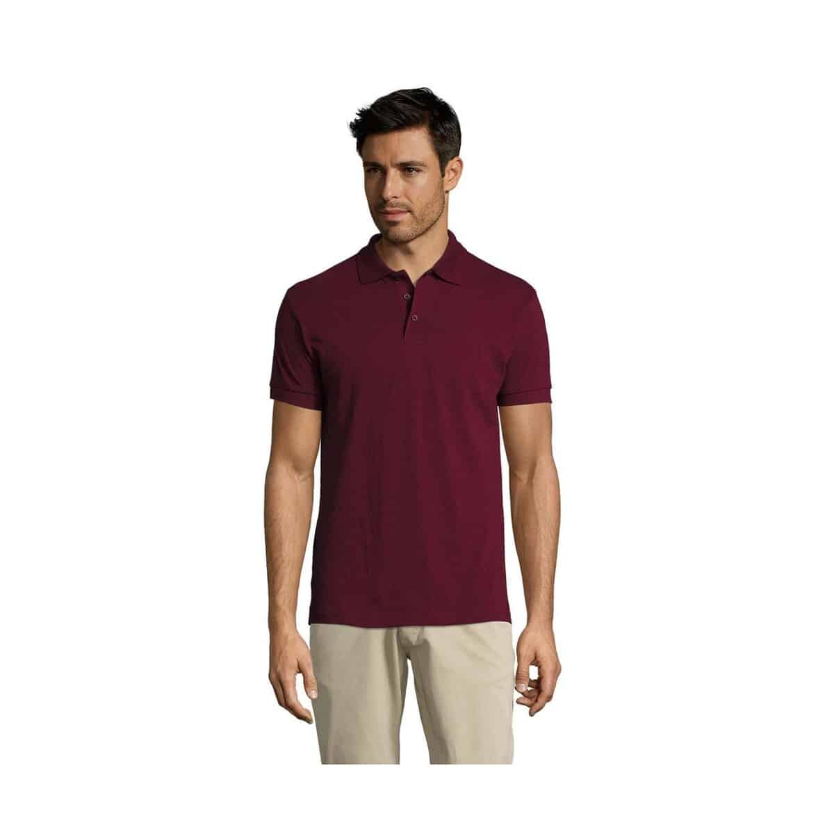 Koszulki polo z logo – prime męskie polo 200g prime men s00571-bg PRIME Męskie polo 200g PRIME MEN s00571-bg