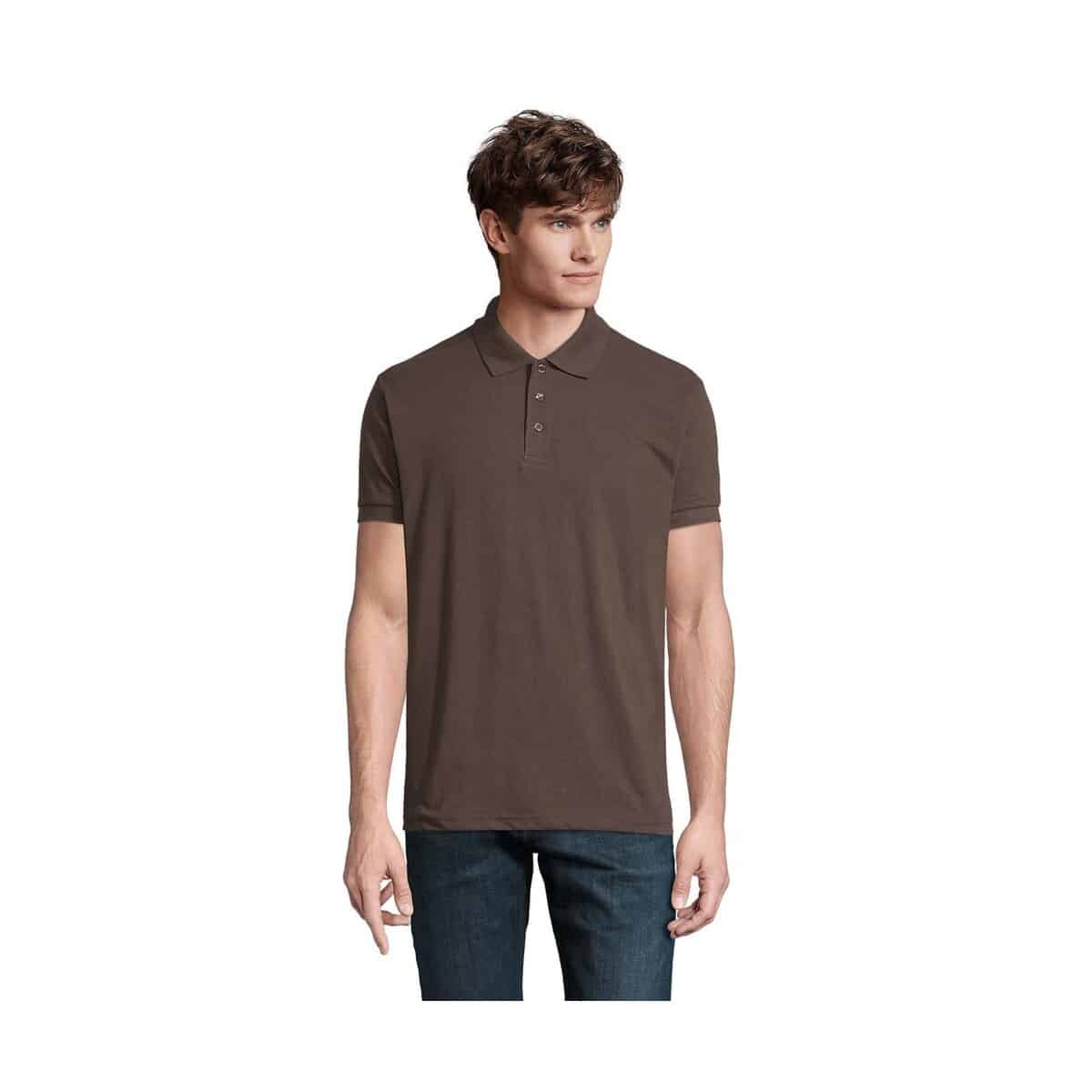 Koszulki polo z logo – prime męskie polo 200g prime men s00571-ch PRIME Męskie polo 200g PRIME MEN s00571-ch