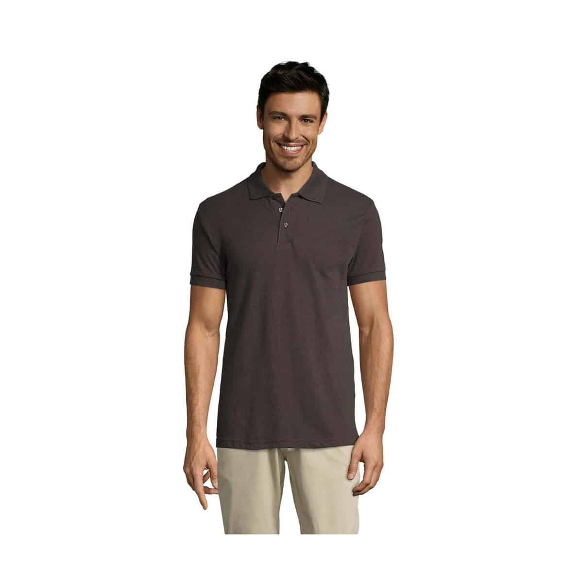 Koszulki polo z logo – prime męskie polo 200g prime men s00571-dg PRIME Męskie polo 200g PRIME MEN s00571-dg