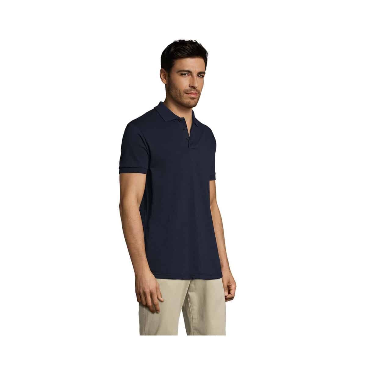 Koszulki polo z logo – prime męskie polo 200g prime men s00571-fn-side PRIME Męskie polo 200g PRIME MEN s00571-fn-side