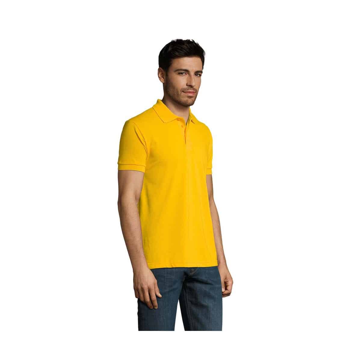 Koszulki polo z logo – prime męskie polo 200g prime men s00571-go-side PRIME Męskie polo 200g PRIME MEN s00571-go-side