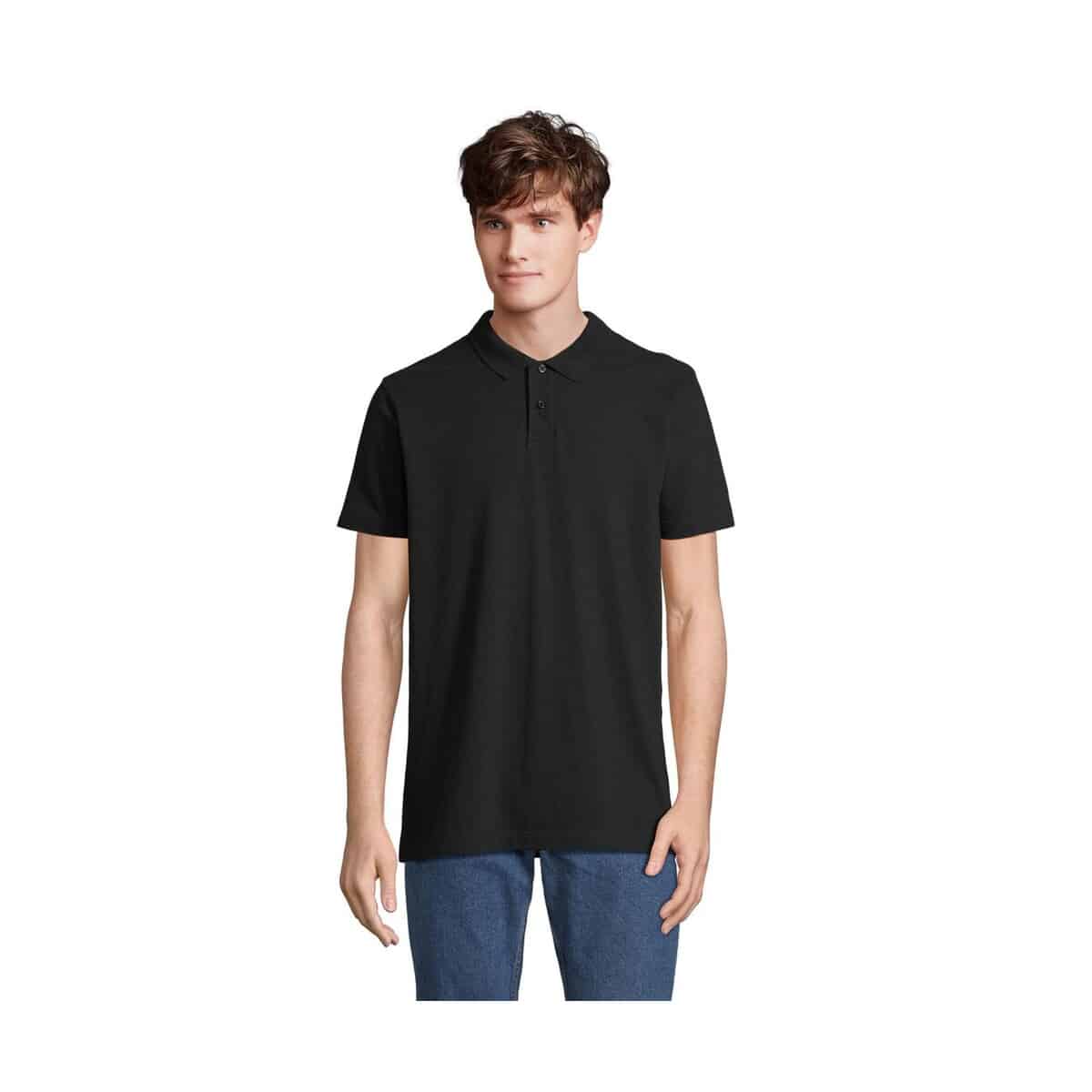 Koszulki polo z logo – pulse unisex polo pulse s04502-bk PULSE UNISEX POLO PULSE s04502-bk