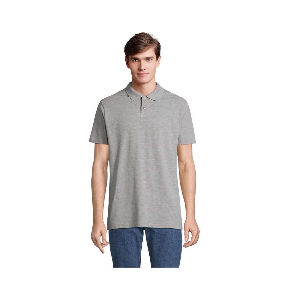 Koszulki polo z logo – pulse unisex polo pulse s04502-gy PULSE UNISEX POLO PULSE s04502-gy