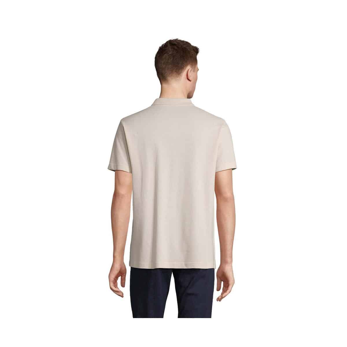 Koszulki polo z logo – pulse unisex polo pulse s04502-ln-back PULSE UNISEX POLO PULSE s04502-ln-back