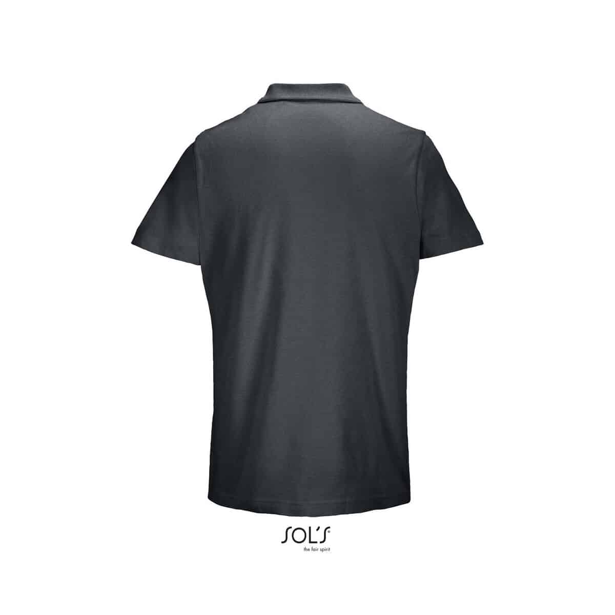 Koszulki polo z logo – pulse unisex polo pulse s04502-mu-back PULSE UNISEX POLO PULSE s04502-mu-back