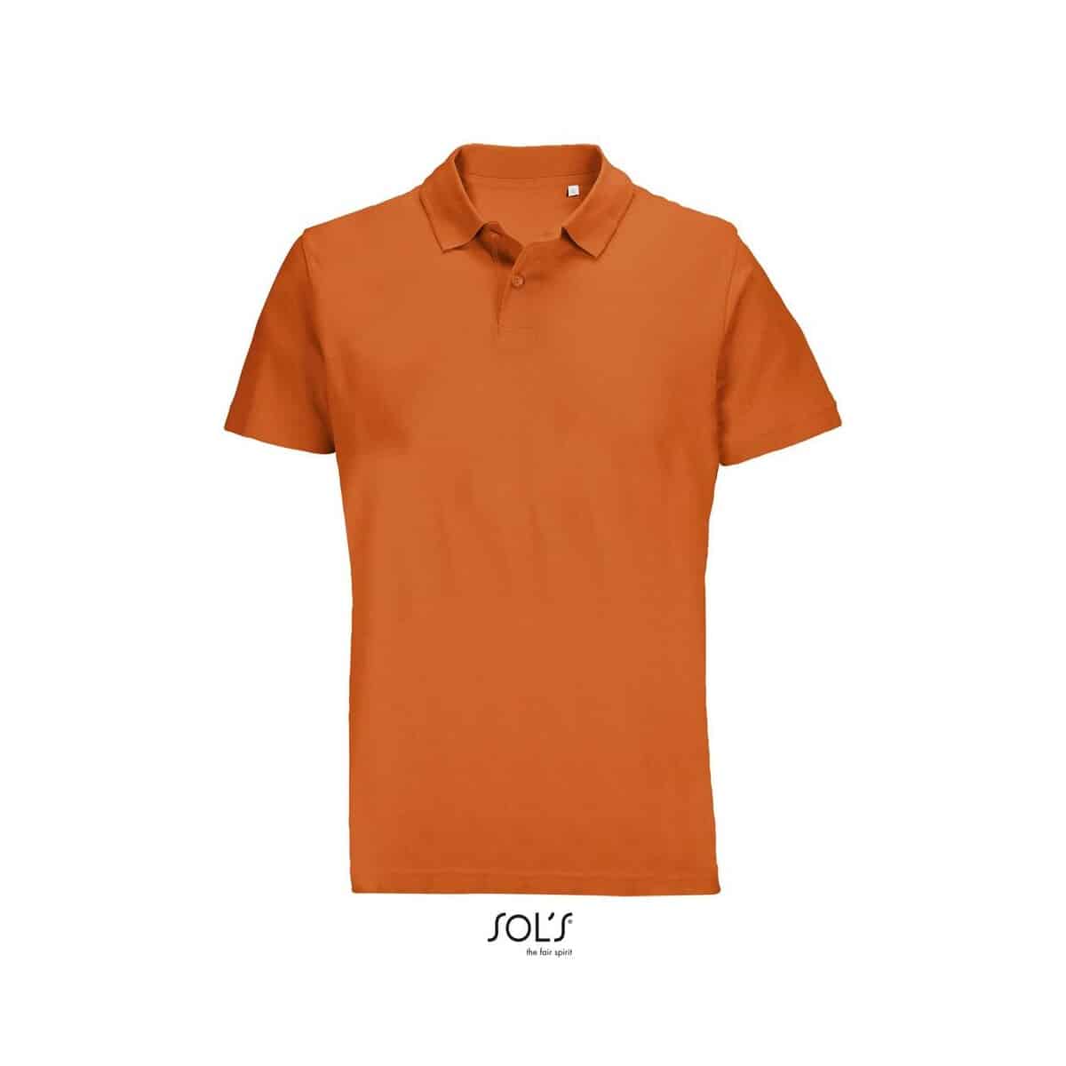 Koszulki polo z logo – pulse unisex polo pulse s04502-or PULSE UNISEX POLO PULSE s04502-or