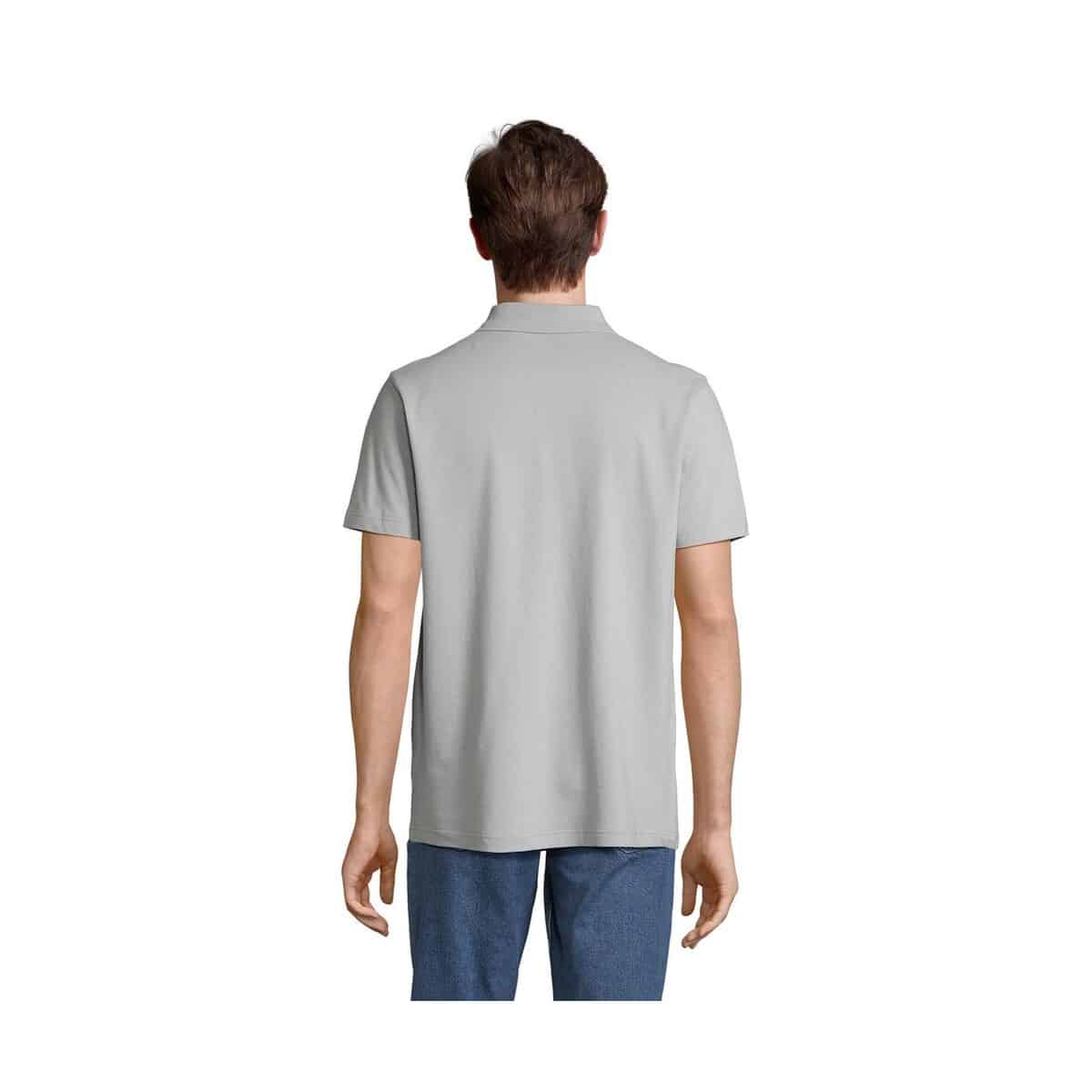 Koszulki polo z logo – pulse unisex polo pulse s04502-pg-back PULSE UNISEX POLO PULSE s04502-pg-back