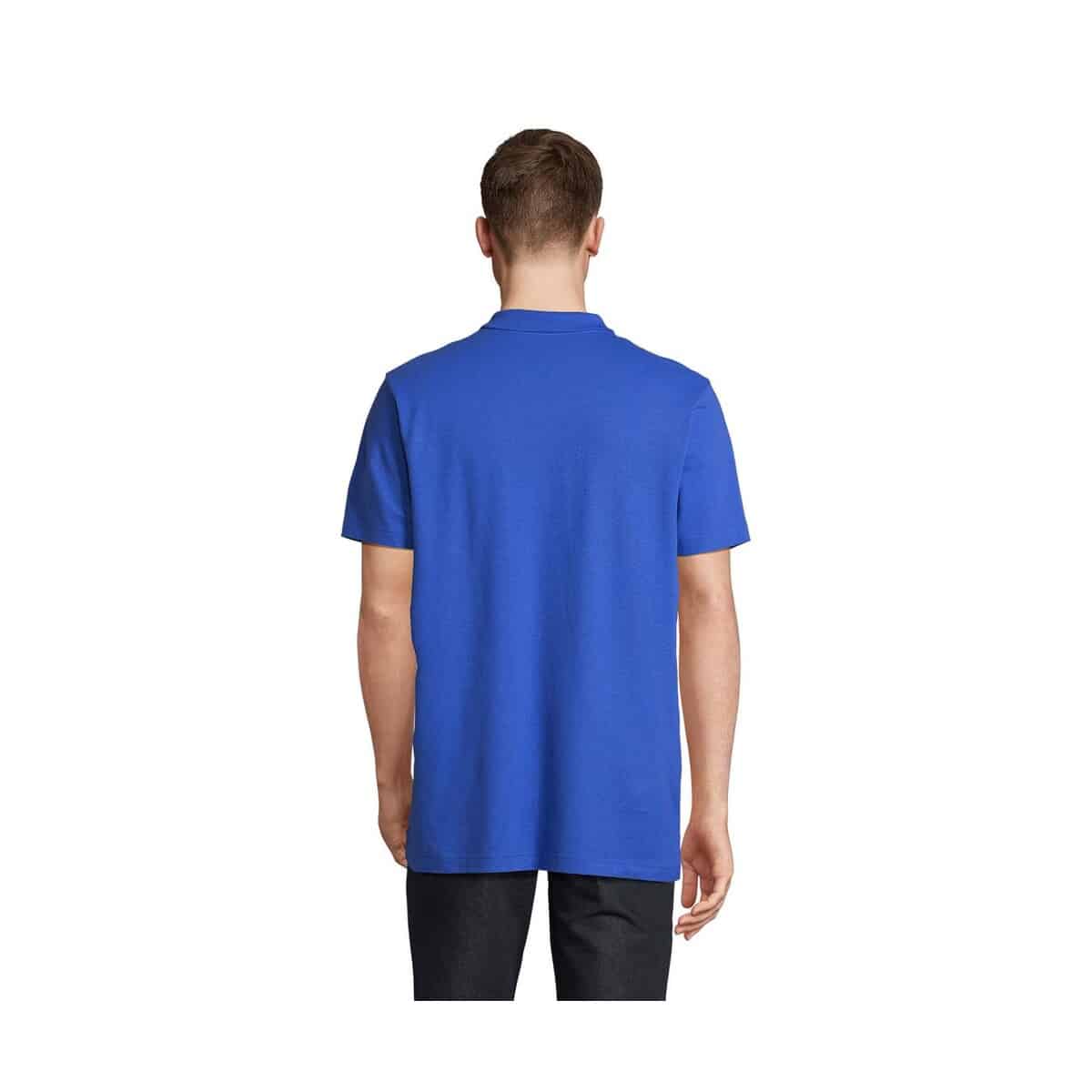 Koszulki polo z logo – pulse unisex polo pulse s04502-rb-back PULSE UNISEX POLO PULSE s04502-rb-back