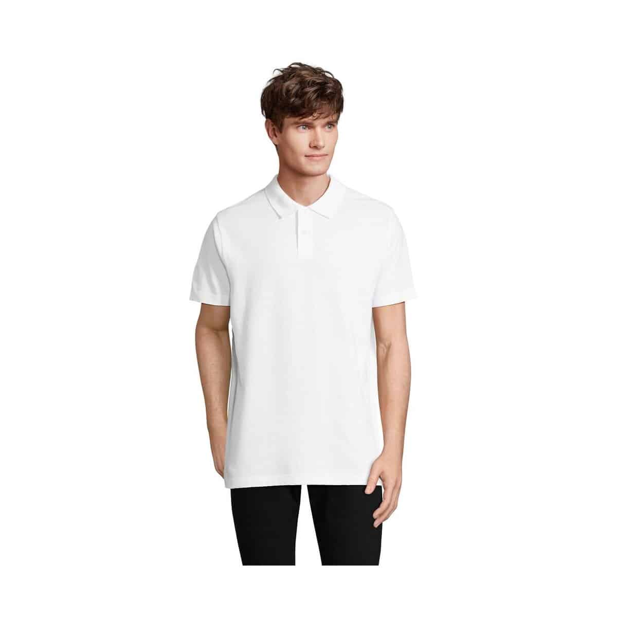 Koszulki polo z logo – pulse unisex polo pulse s04502-wh PULSE UNISEX POLO PULSE s04502-wh
