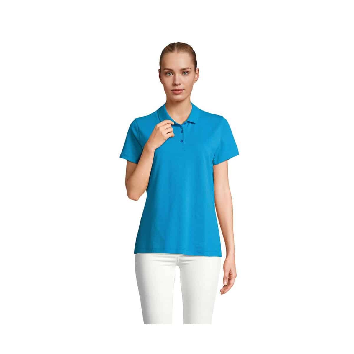 Koszulki polo z logo – pulse women polo pulse women s04501-aq PULSE WOMEN POLO PULSE WOMEN s04501-aq