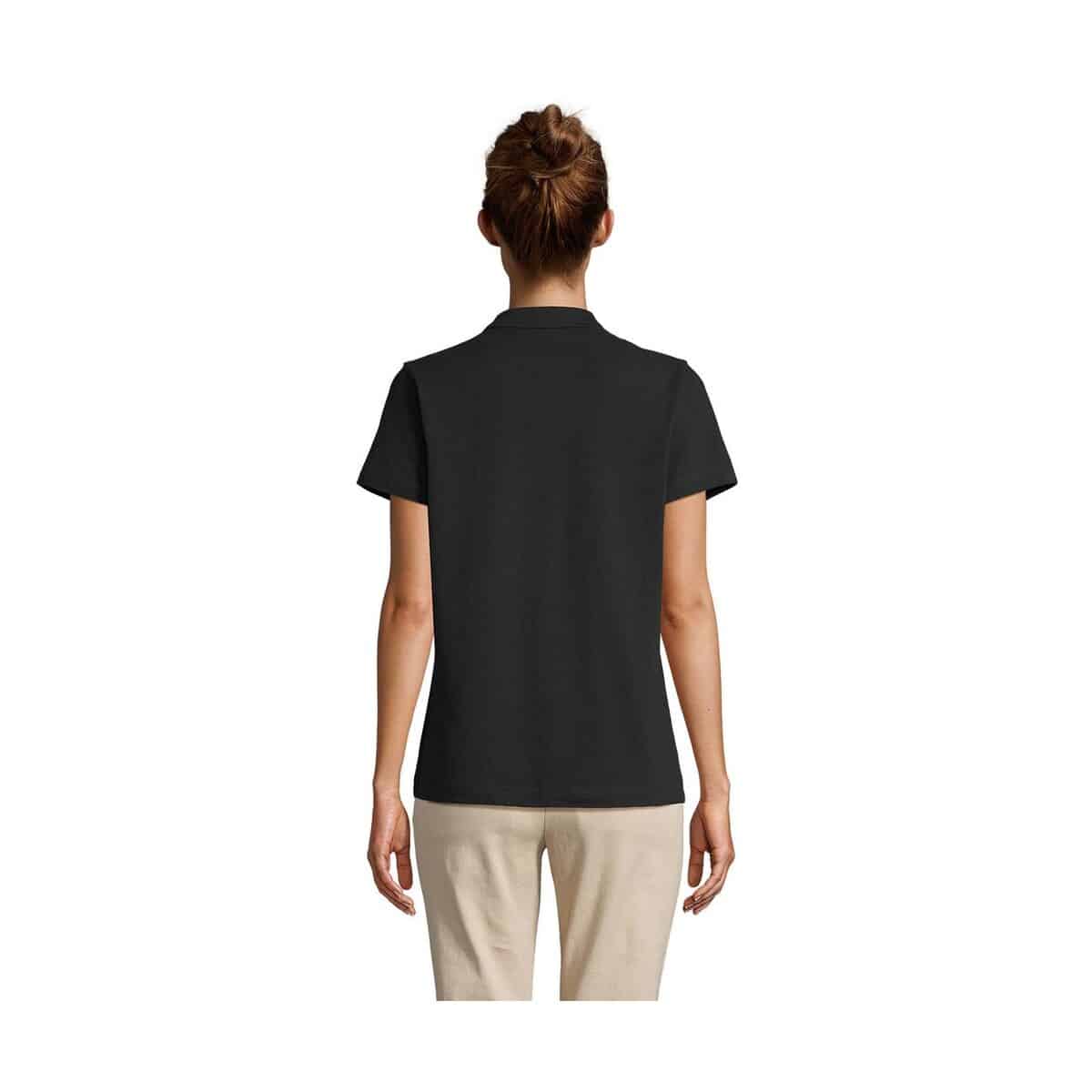 Koszulki polo z logo – pulse women polo pulse women s04501-bk-back PULSE WOMEN POLO PULSE WOMEN s04501-bk-back