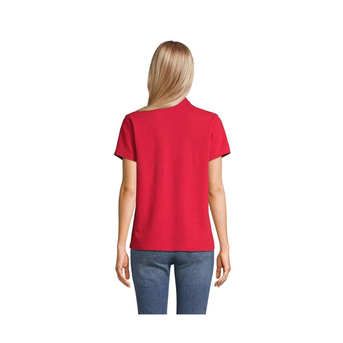 Koszulki polo z logo – pulse women polo pulse women s04501-rd-back PULSE WOMEN POLO PULSE WOMEN s04501-rd-back