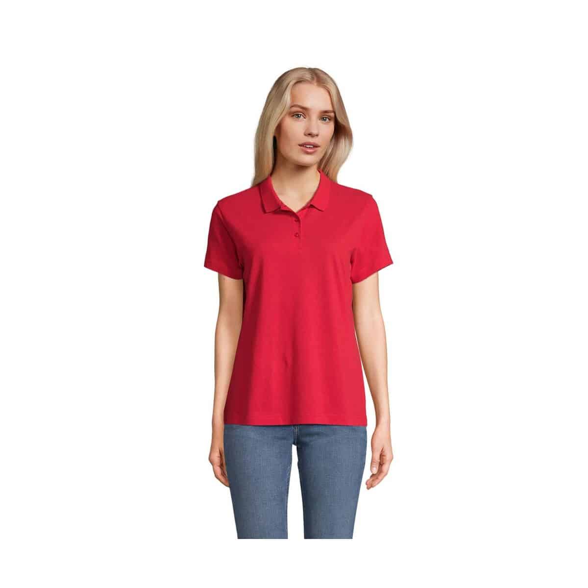Koszulki polo z logo – pulse women polo pulse women s04501-rd PULSE WOMEN POLO PULSE WOMEN s04501-rd
