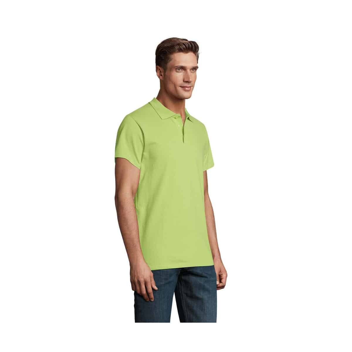 Koszulki polo z logo – spring ii men polo 210g spring ii s11362-ag-side SPRING II MEN Polo 210g SPRING II s11362-ag-side