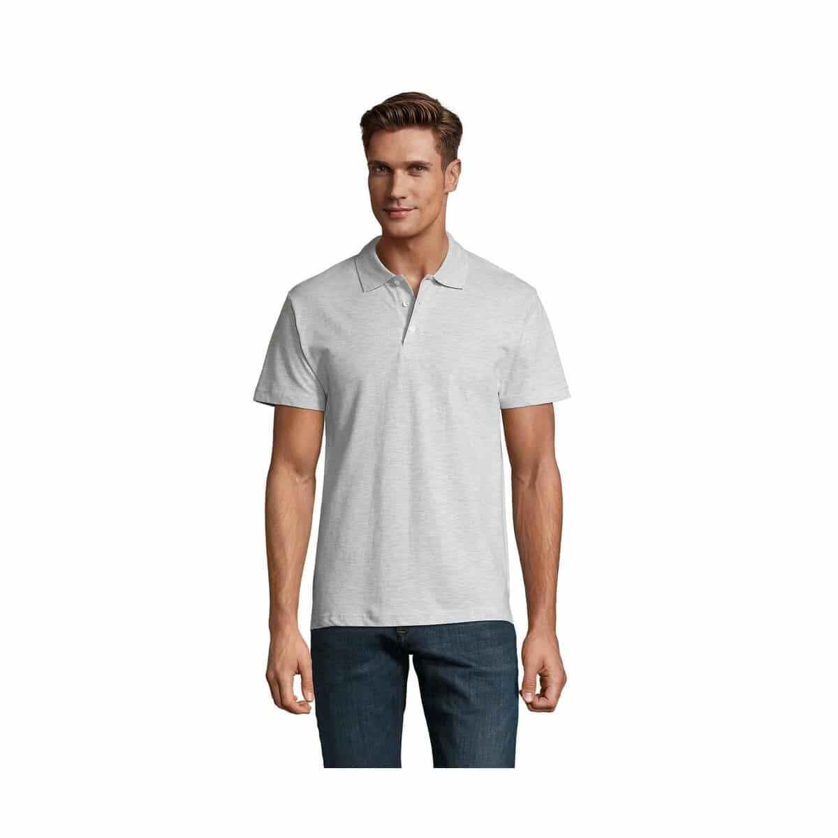 Koszulki polo z logo – spring ii men polo 210g spring ii s11362-as SPRING II MEN Polo 210g SPRING II s11362-as